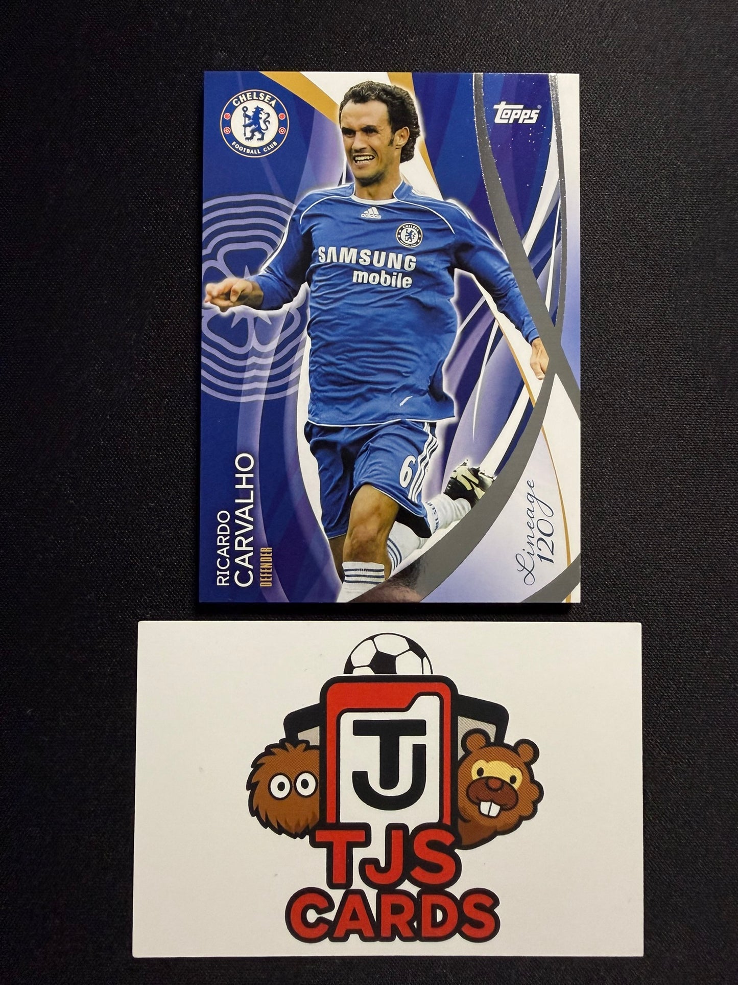 Ricardo Carvalho - TOPPS Chelsea Lineage 120th Anniversary