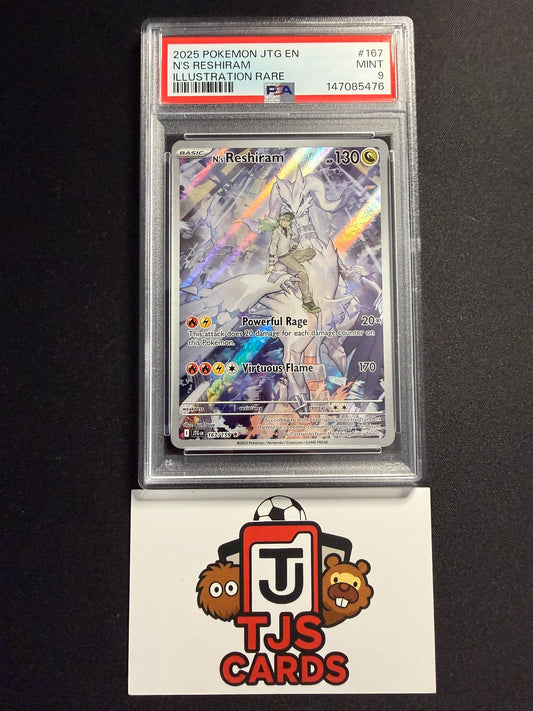 N's Reshiram - PSA 9 - Journey Together 167/159 - Pokemon