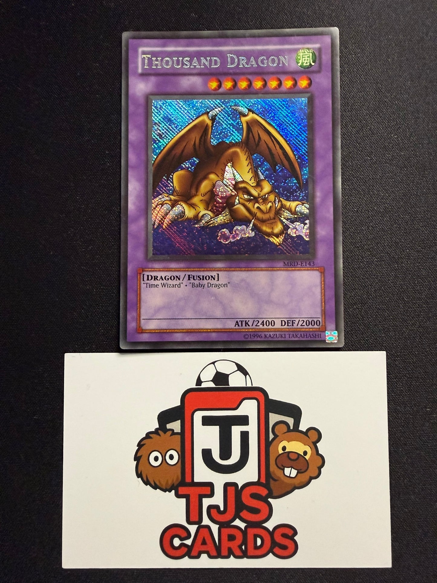 Thousand Dragon - REVERSE Secret Rare MRD-E143 - MP - YuGiOh