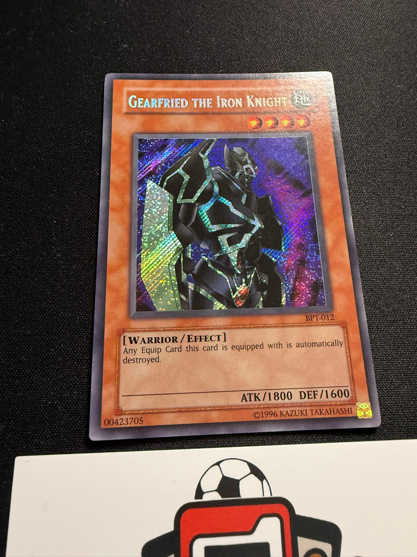 Gearfried The Iron Knight - Secret Rare BPT-012 - LP - YuGiOh