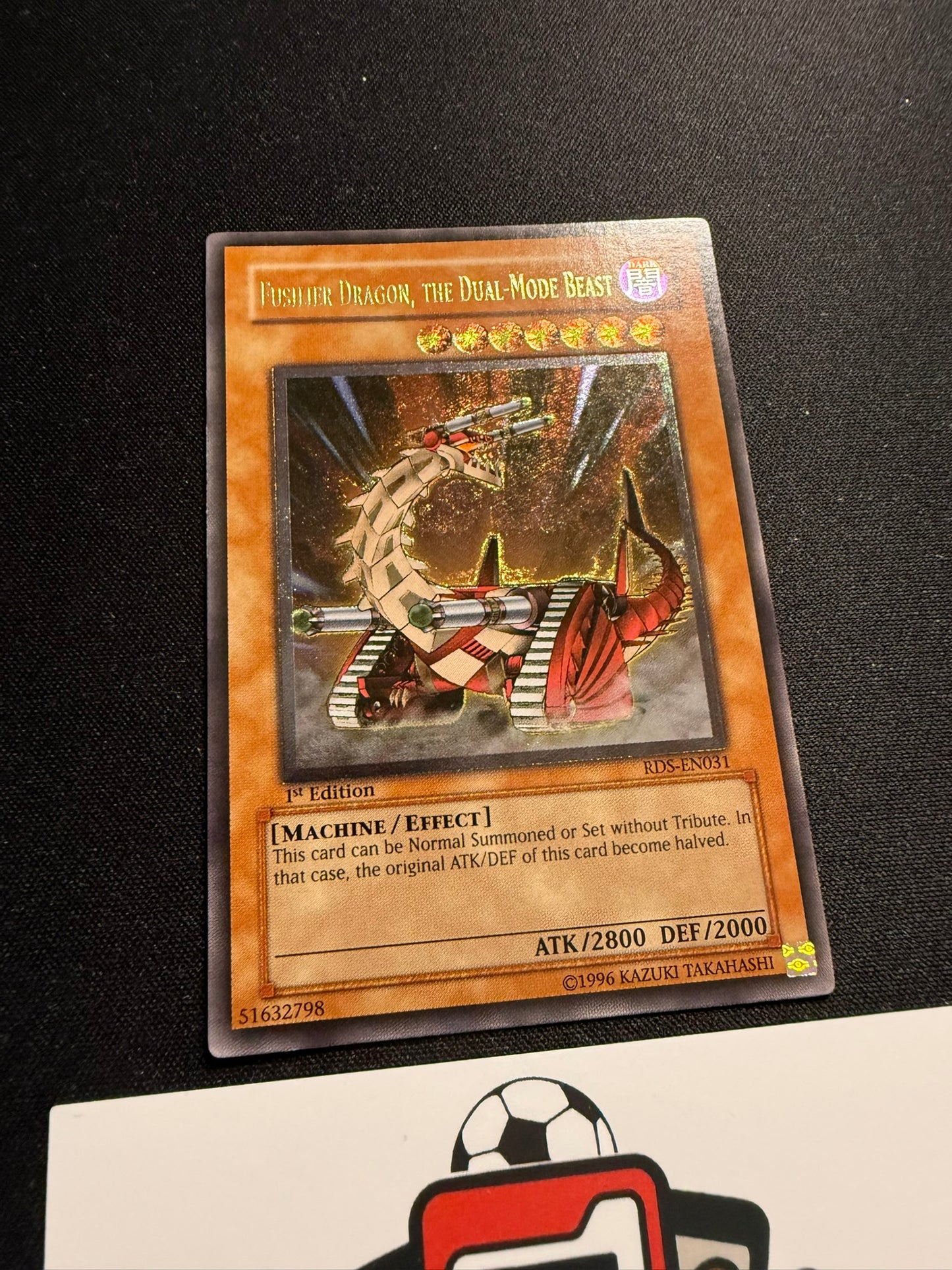 Fusilier Dragon, The Dual-Mode Beast - Ultimate Rare 1st Edition RDS-EN031 - YuGiOh