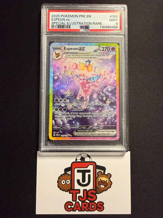 Espeon ex - PSA 9 - Prismatic Evolutions 155/131 - Pokemon
