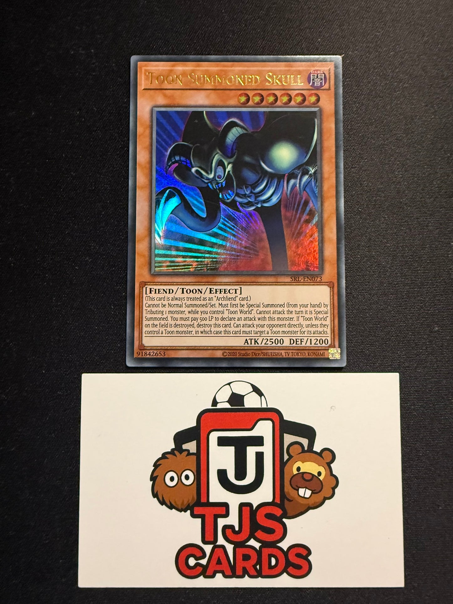 Toon Summoned Skull - Ultra Rare SRL-EN073 (25th) - LP - YuGiOh