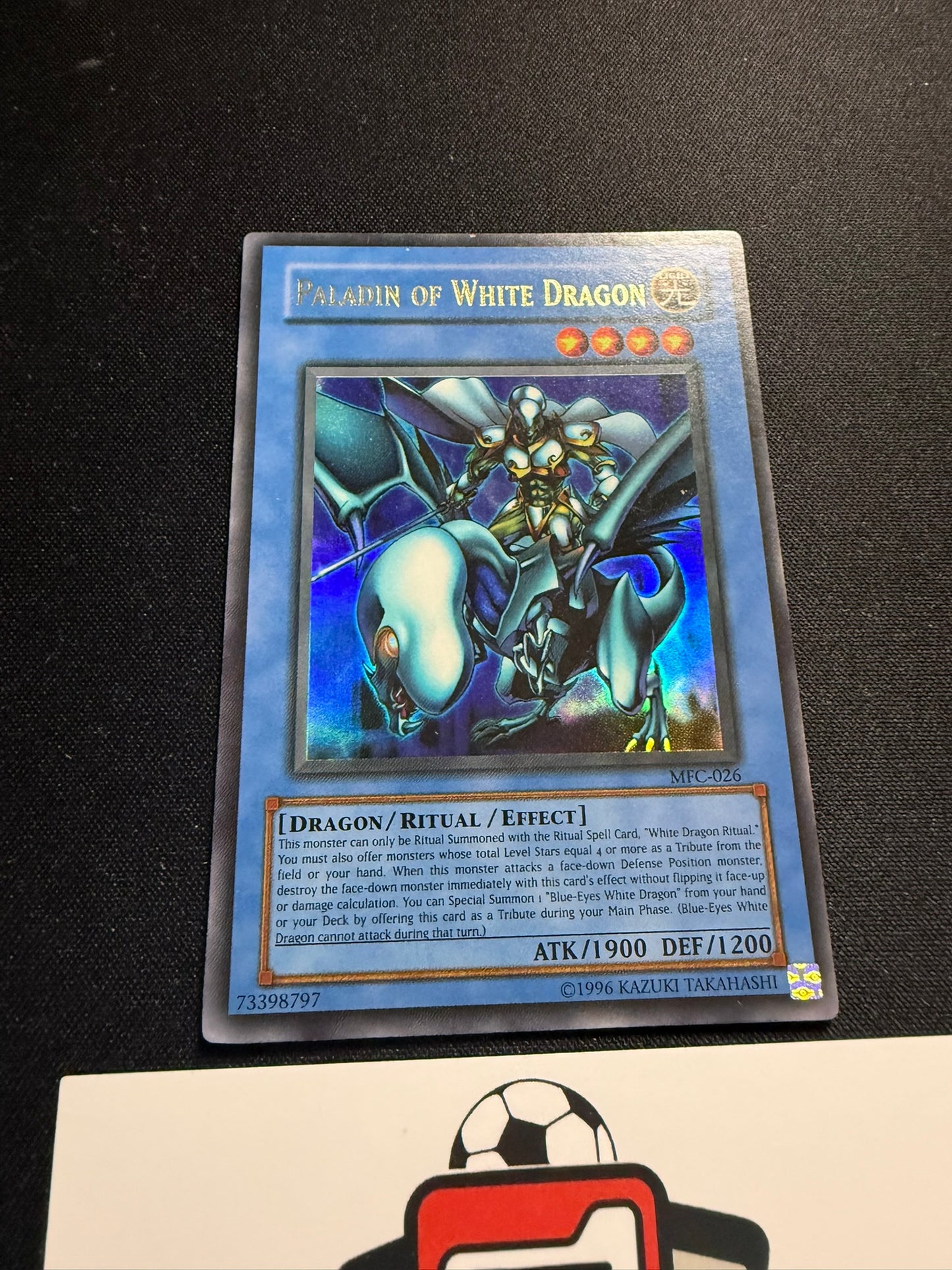 Paladin Of White Dragon - Ultra Rare MFC-026 - YuGiOh