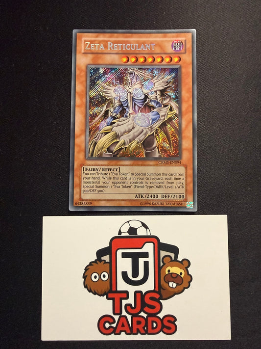Zeta Reticulant - Secret Rare CRMS-EN094 - LP - YuGiOh