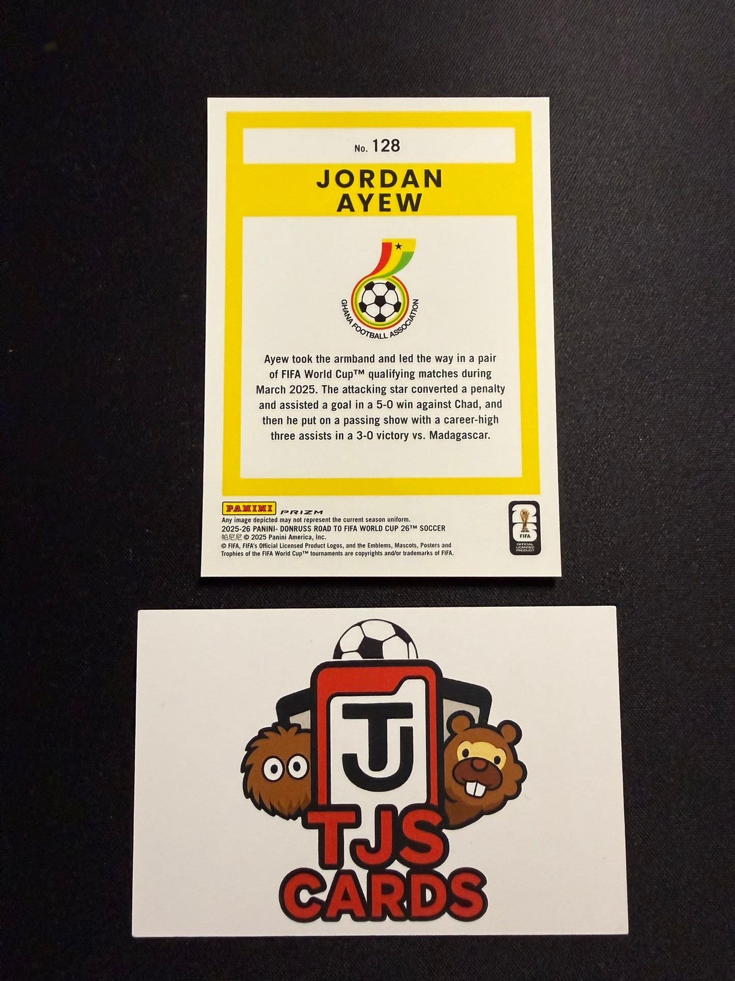 Jordan Ayew - Argyle SP - Panini Donruss Road To World Cup 2026