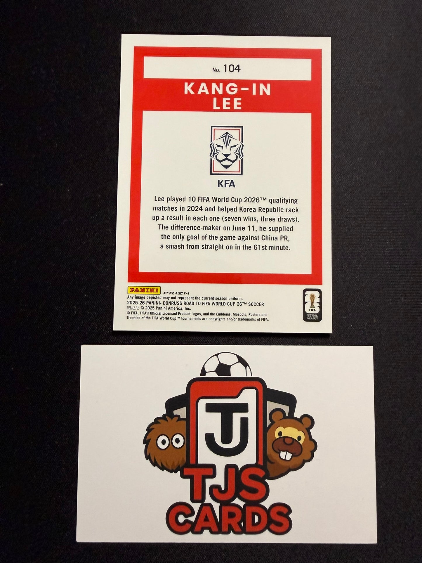 Kang-In Lee - Argyle SP - Panini Donruss Road To World Cup 2026