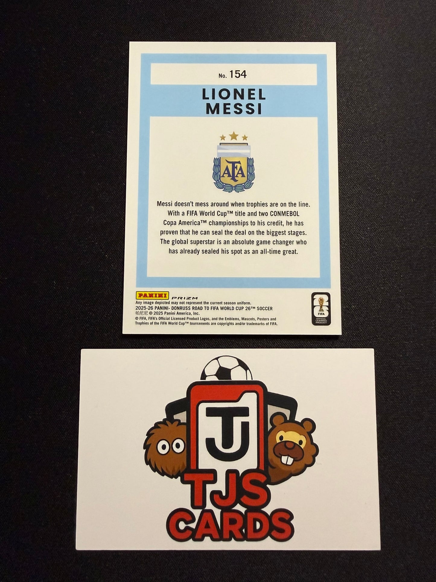 Lionel Messi - Argyle SP - Panini Donruss Road To World Cup 2026