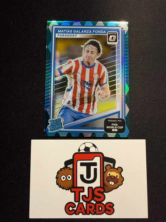 Matias Galarza Fonda - Rated Rookie Argyle SP - Panini Donruss Road To World Cup 2026