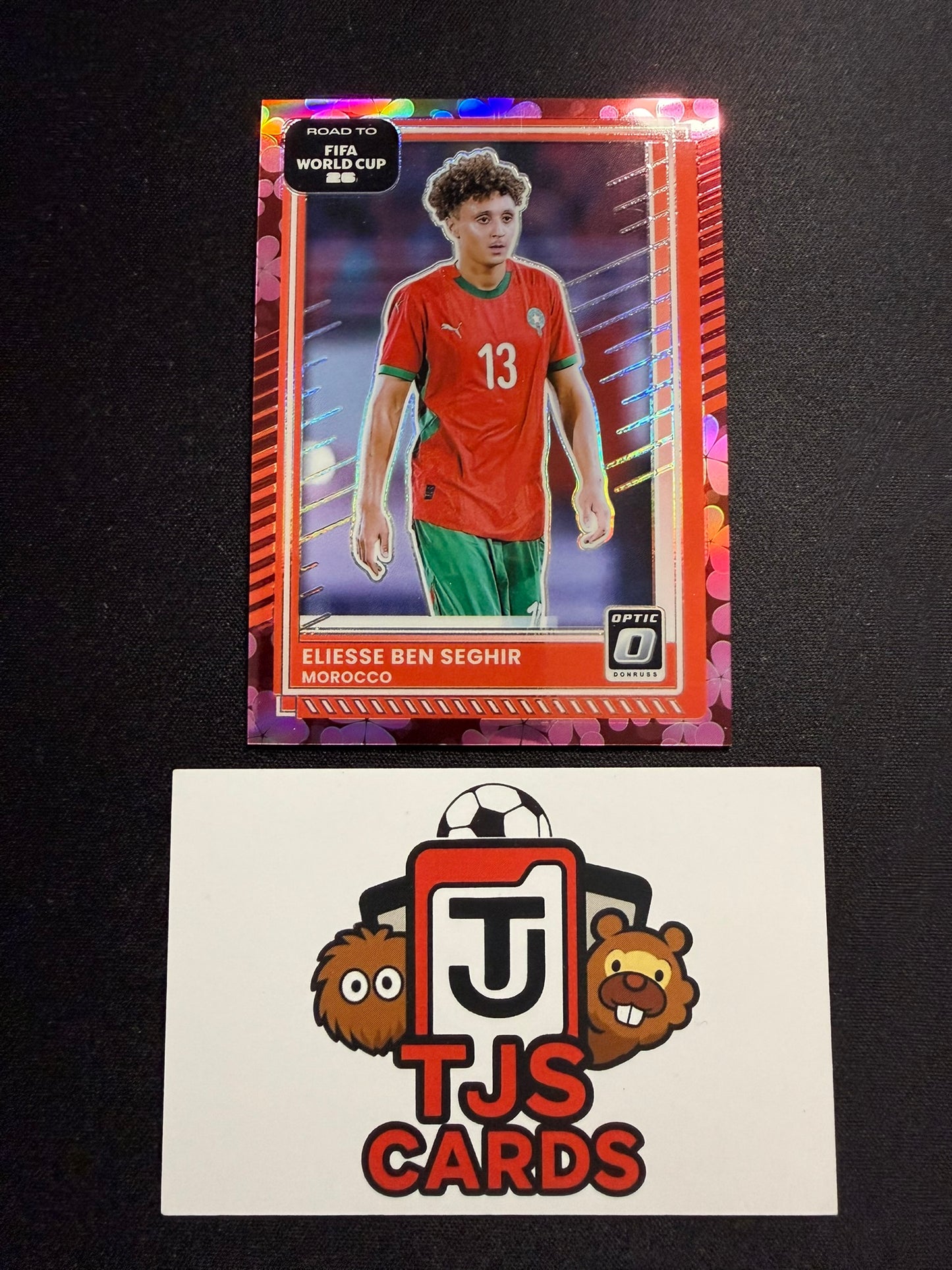 Eliesse Ben Seghir - Plum Blossom - Panini Donruss Road To World Cup 2026