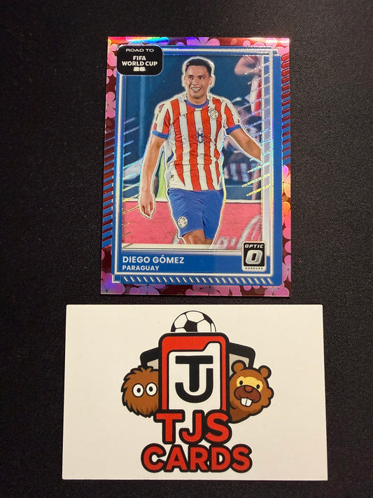 Diego Gomez - Plum Blossom - Panini Donruss Road To World Cup 2026