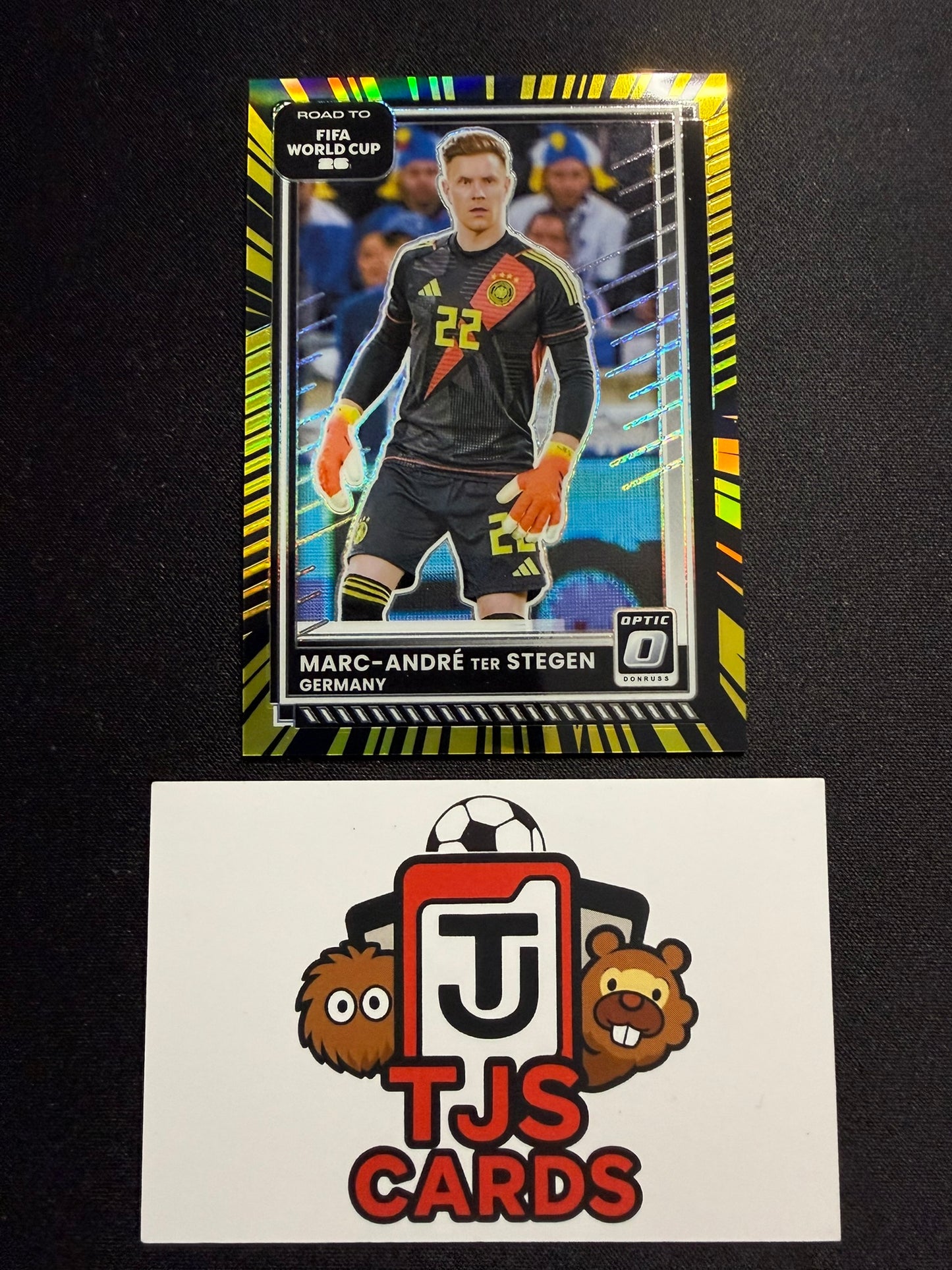Marc-Andre Ter Stegen - Electricity /75 - Panini Donruss Road To World Cup 2026