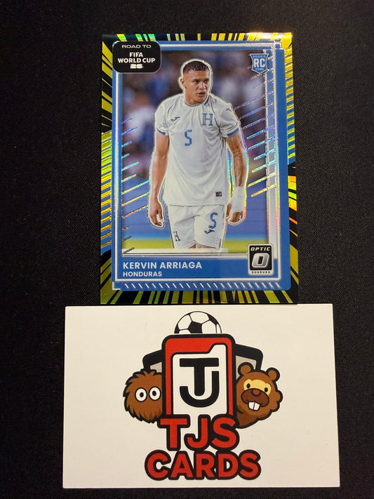 Kevin Arriaga - Rookie Electricity /75 - Panini Donruss Road To World Cup 2026