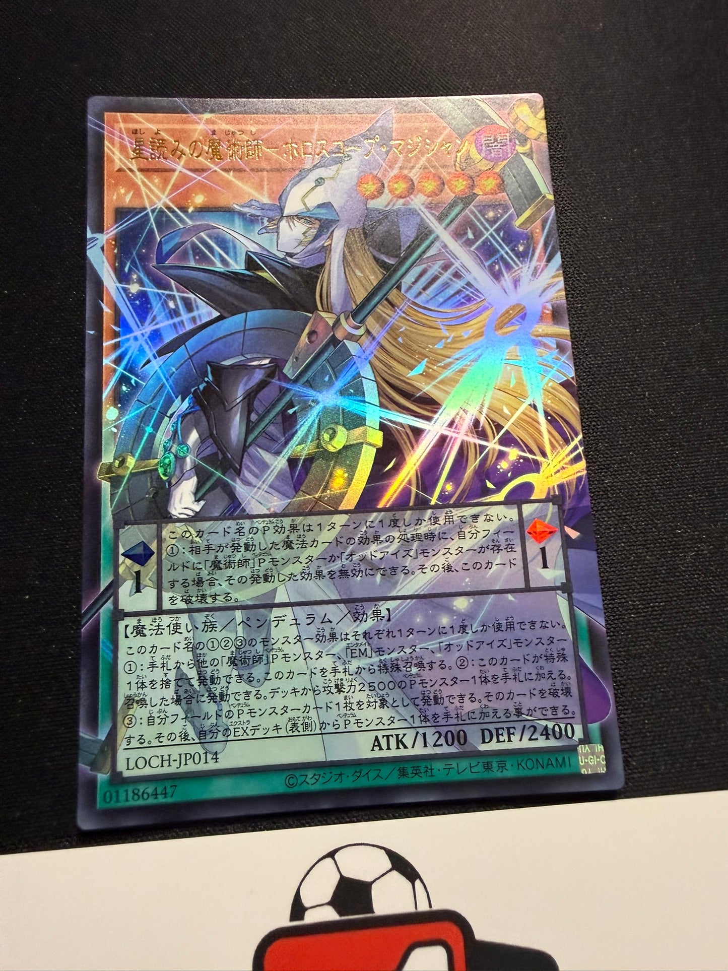 Horoscope Sorcerer, The Stargazer Magician - Overframe Ultra Rare LOCH-JP014 - YuGiOh
