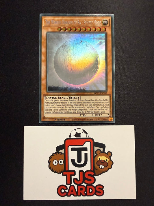 The Winged Dragon Of Ra - Sphere Mode - Ghost Rare 1st Edition GFP2-EN180 - YuGiOh