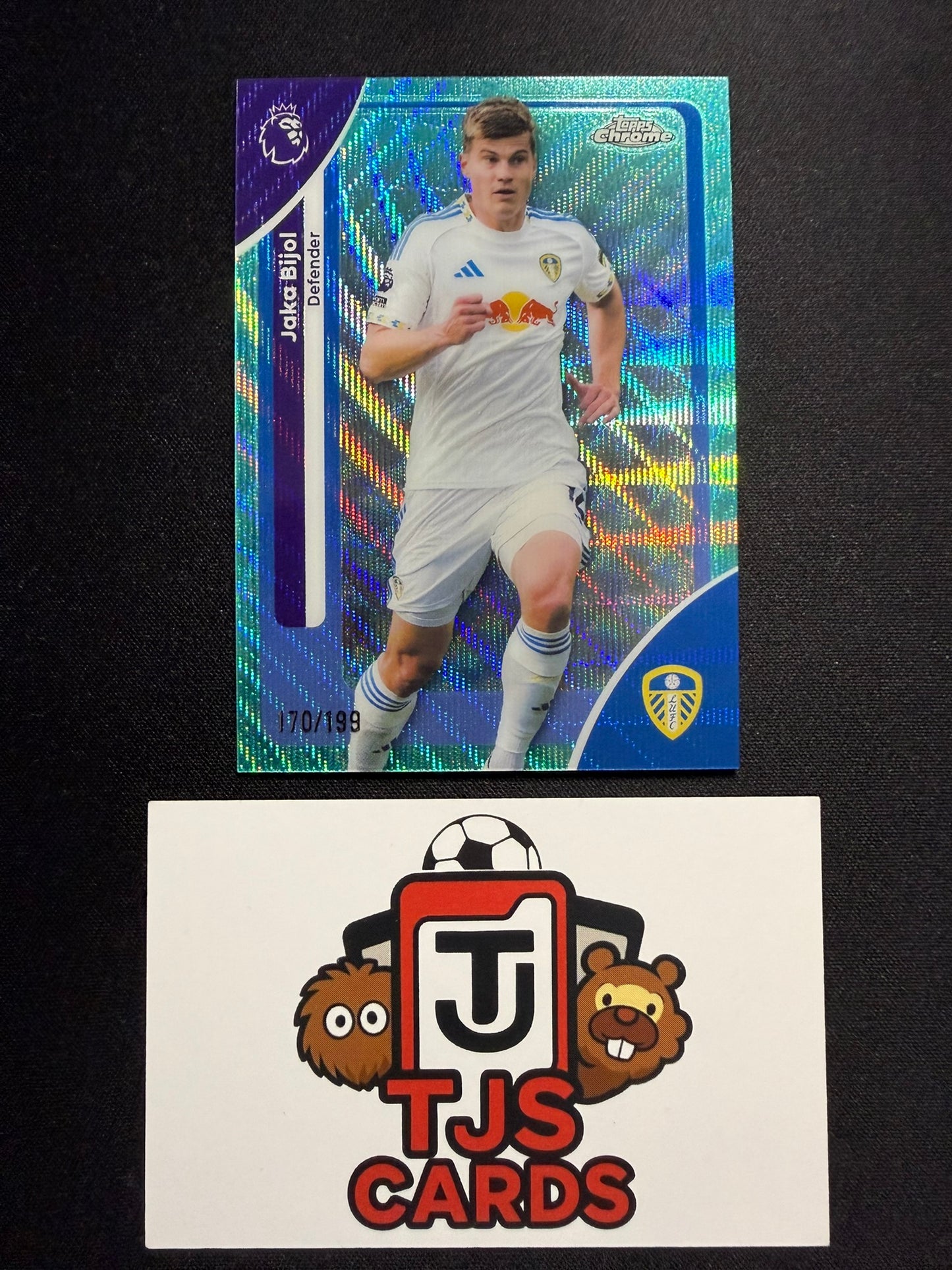 Jaka Bijol - Aqua Wave /199 - TOPPS Chrome Premier League 2026