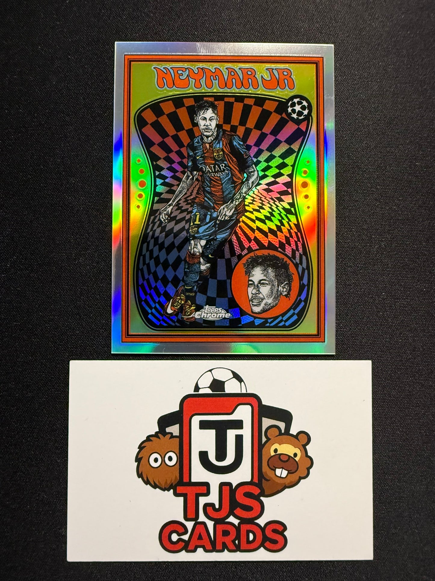Neymar Jr. - Ultra Violet SSP - TOPPS Chrome UCC 2025/26
