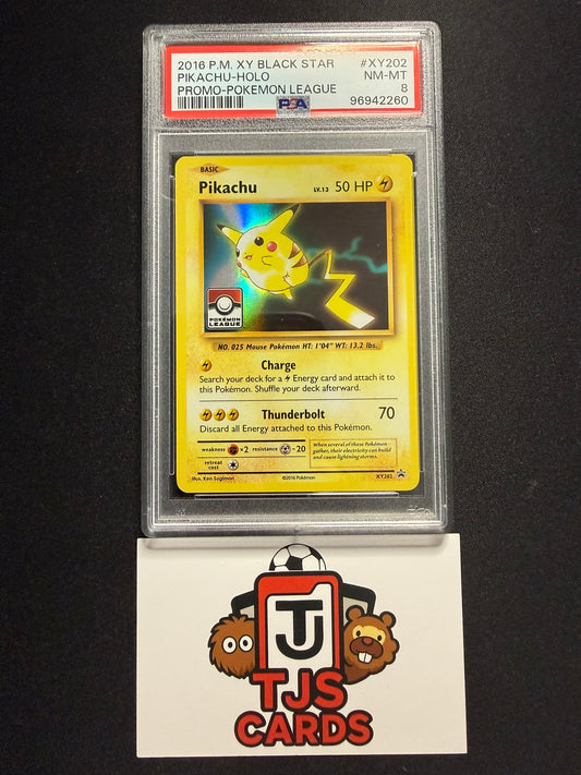 Pikachu - PSA 8 - Pokemon League Promo XY202 - Pokemon