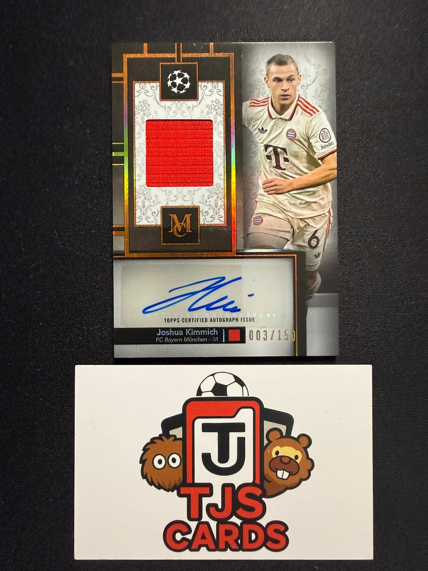 Joshua Kimmich - Patch Auto /150 - TOPPS Museum UCC 2024/25