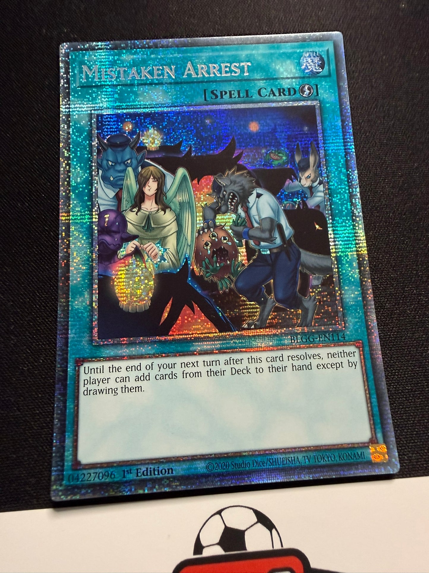 Mistaken Arrest - Starlight Rare 1st Edition BLGG-EN114 - YuGiOh