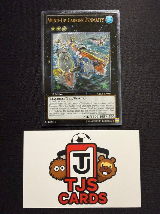 Wind-Up Carrier Zenmaity - Ultimate Rare 1st Edition ORCS-EN044 - YuGiOh