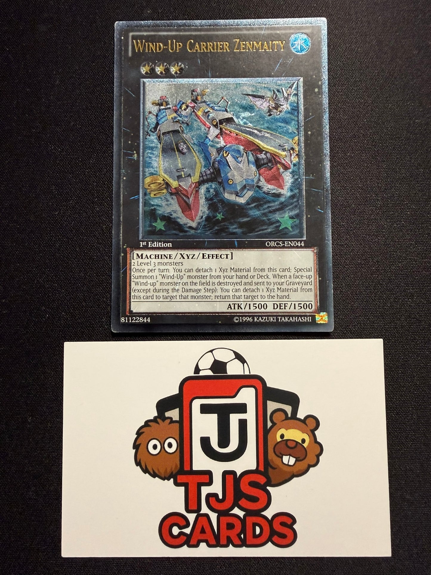 Wind-Up Carrier Zenmaity - Ultimate Rare 1st Edition ORCS-EN044 - LP - YuGiOh