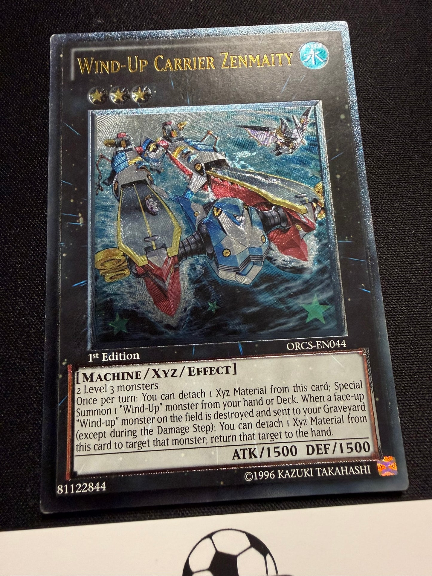 Wind-Up Carrier Zenmaity - Ultimate Rare 1st Edition ORCS-EN044 - LP - YuGiOh