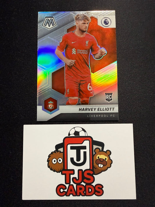 Harvey Elliott - Silver Rookie - Panini Mosaic Premier League 2021/22