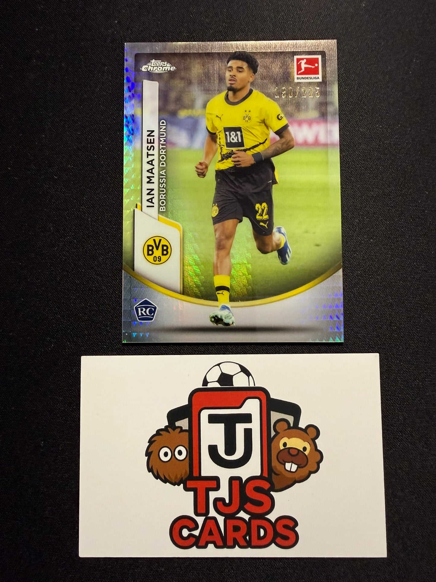 Ian Maatsen - Rookie Pulsar /225 - TOPPS Bundesliga Chrome 2023/24