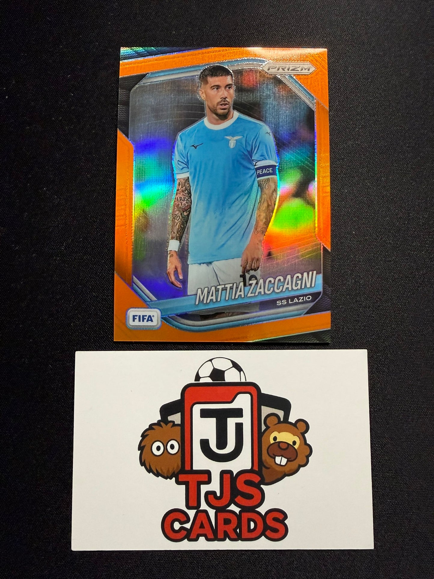 Mattia Zaccagni - Orange /125 - Panini Prizm FIFA 2025/26
