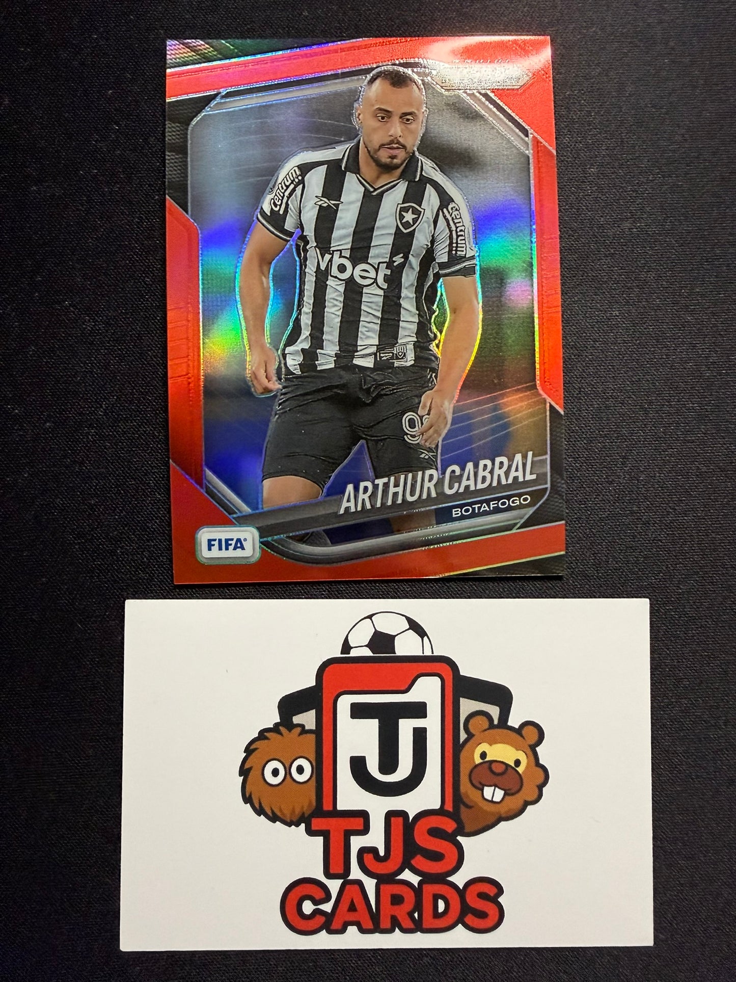 Arthur Cabral - Red /149 - Panini Prizm FIFA 2025/26