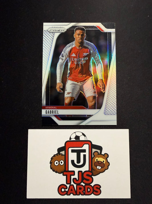 Gabriel - White /35 - Panini Prizm Premier League 2024/25