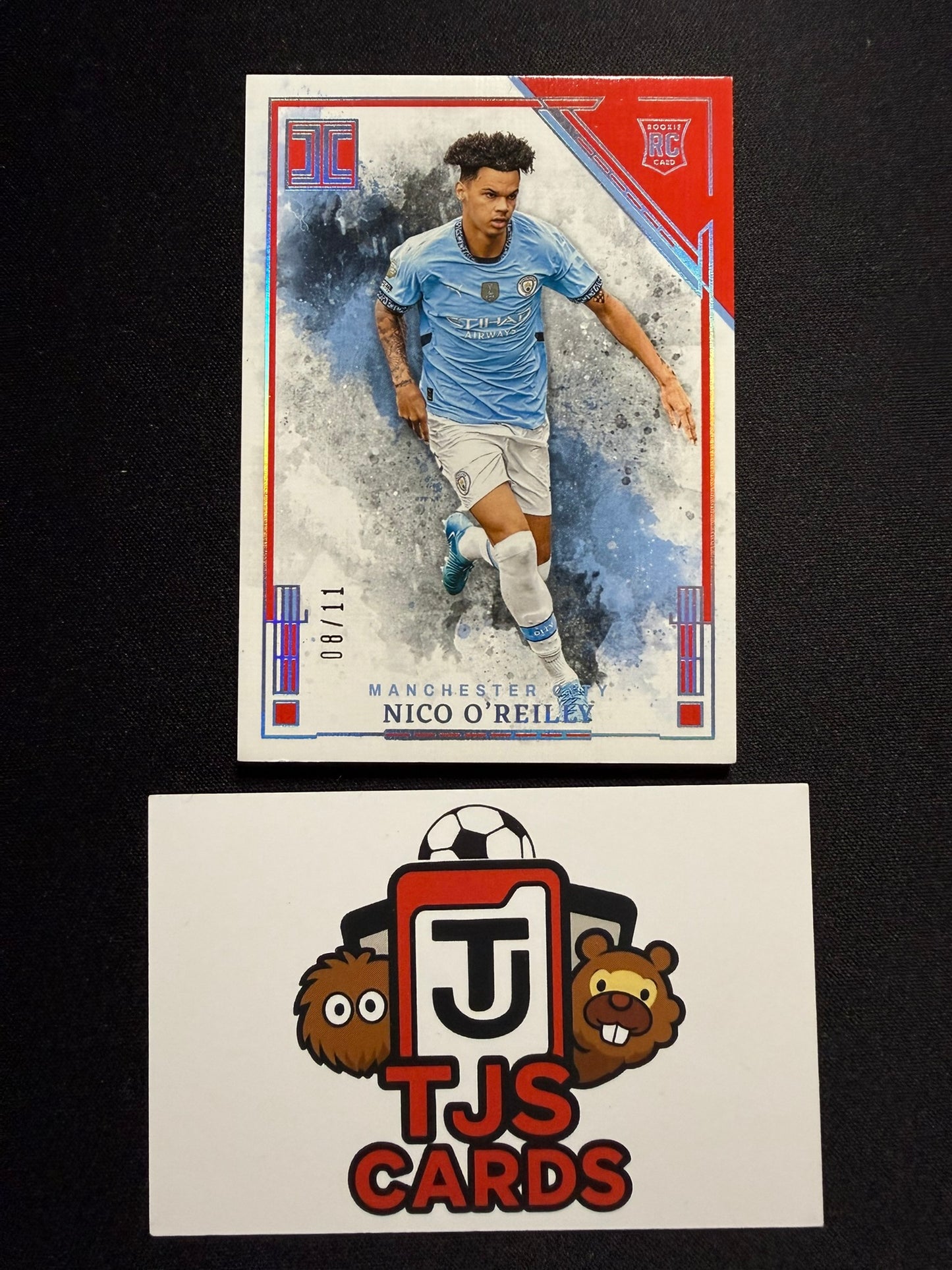 Nico O'Reilly - Rookie /11 - Panini Impeccable Premier League 2024/25