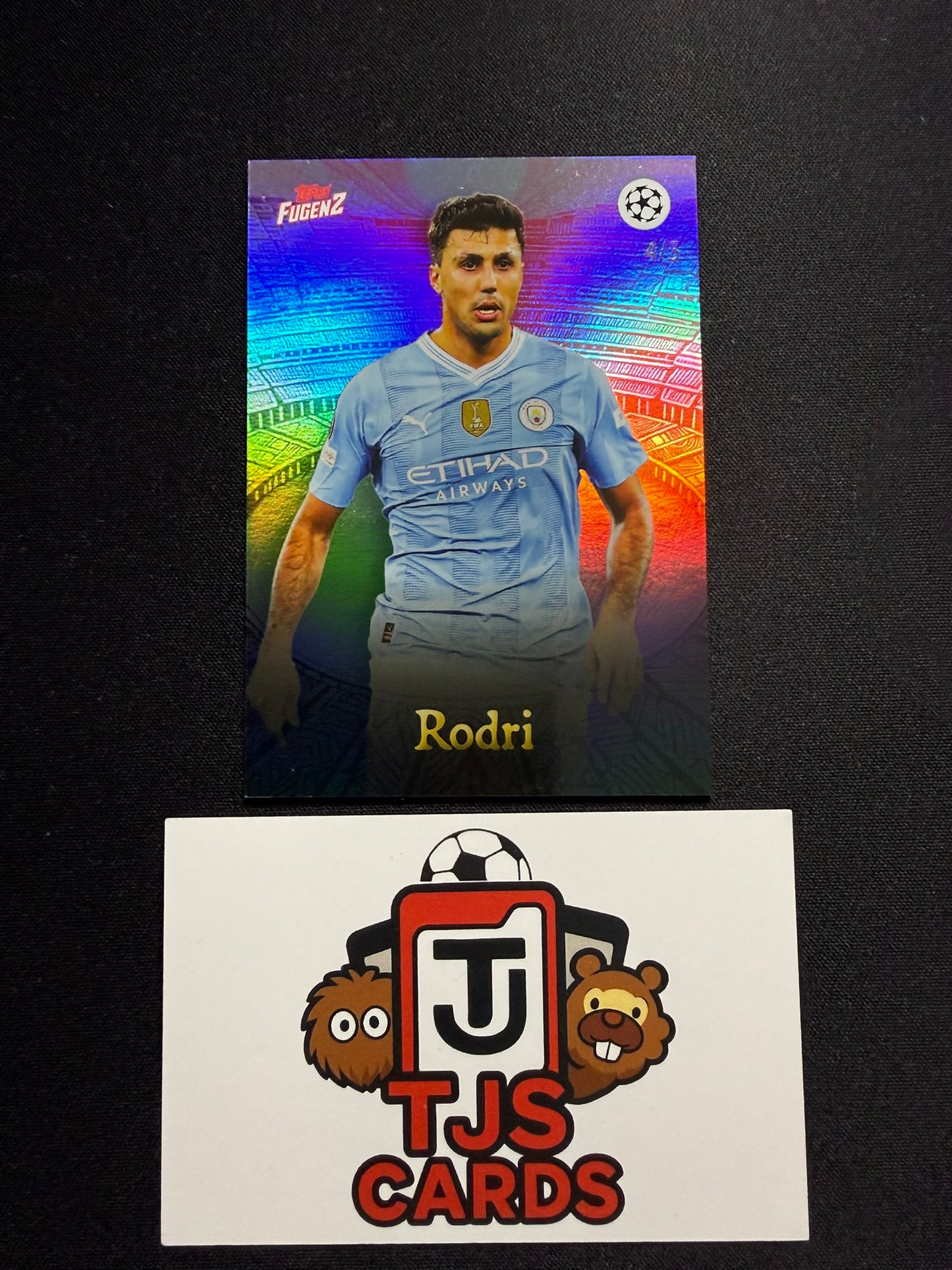 Rodri - Rainbow /5 - TOPPS Fugenz 2024