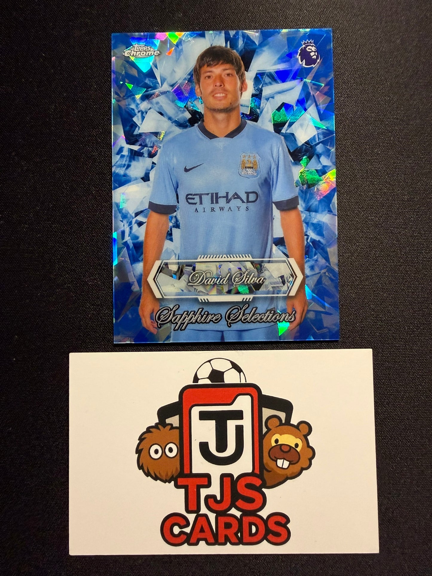 David Silva - Sapphire Selections - TOPPS Sapphire Premier League 2026