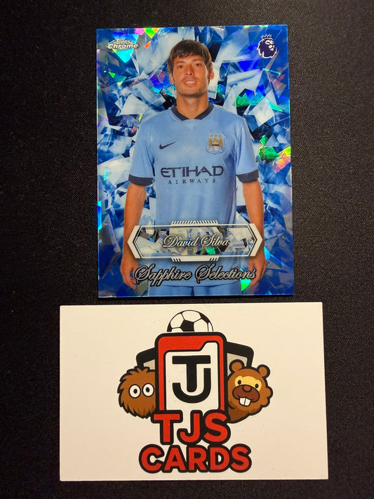 David Silva - Sapphire Selections - TOPPS Sapphire Premier League 2026