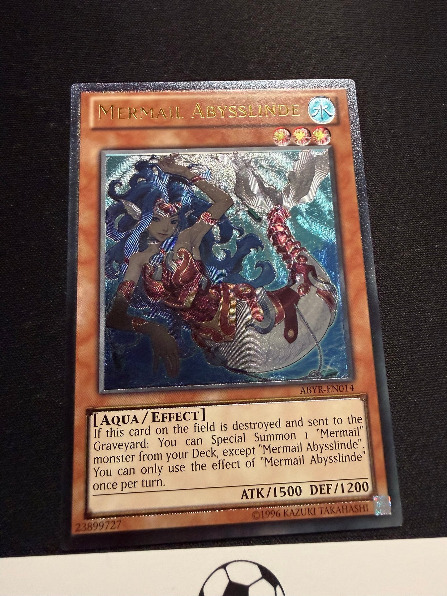 Mermail Abysslinde - Ultimate Rare ABYR-EN014 - LP - YuGiOh