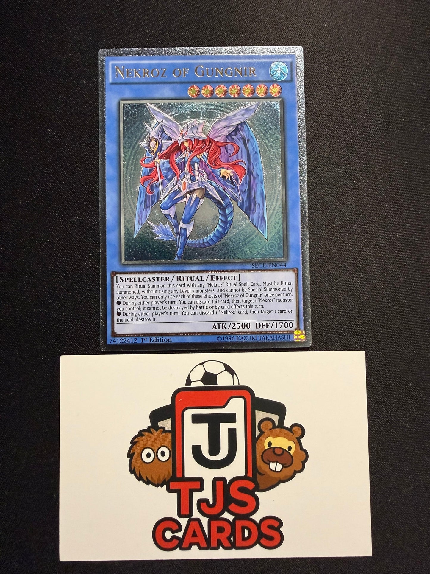 Nekroz Of Gungnir - Ultimate Rare 1st Edition SECE-EN044 - YuGiOh