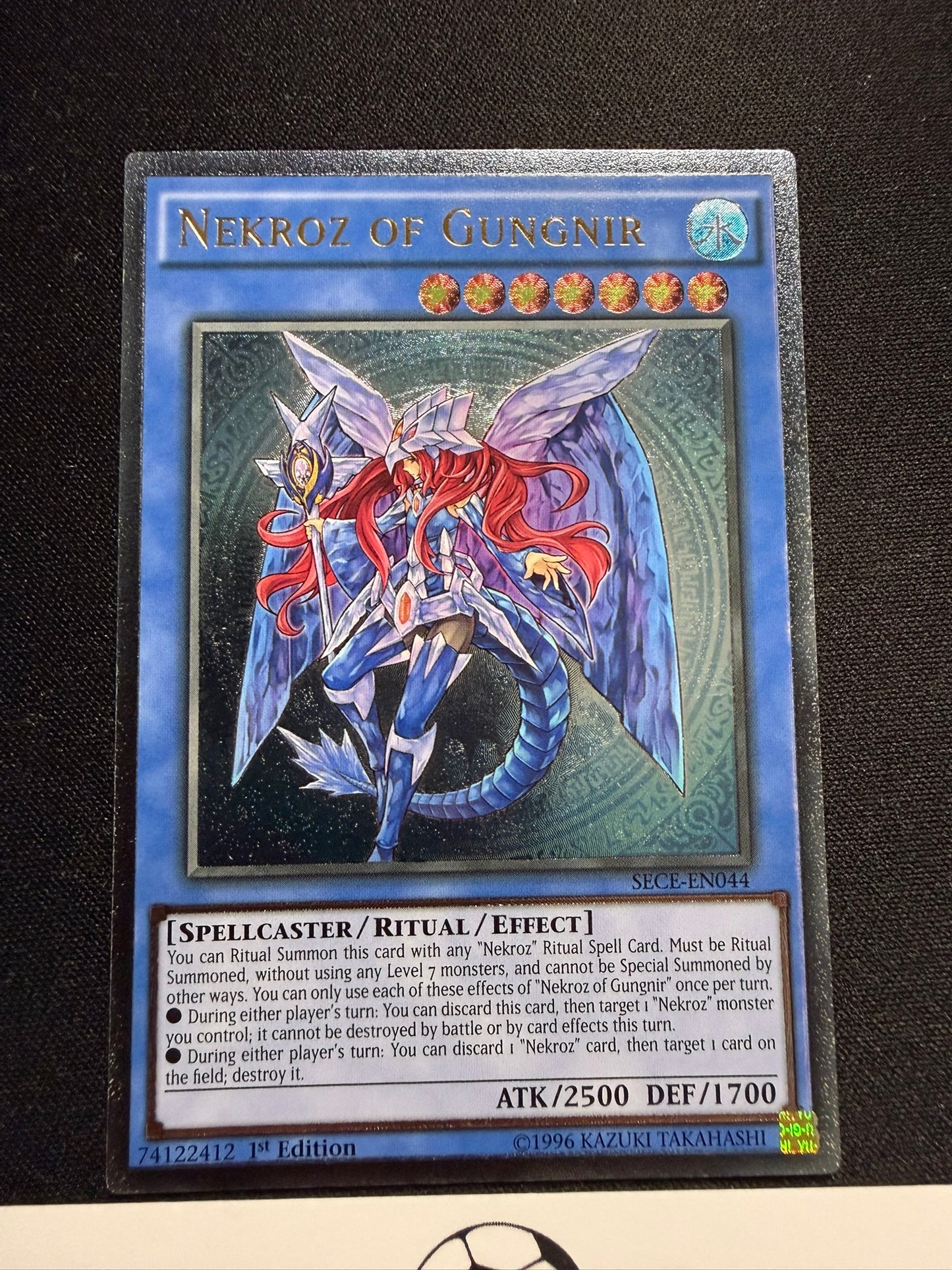 Nekroz Of Gungnir - Ultimate Rare 1st Edition SECE-EN044 - YuGiOh