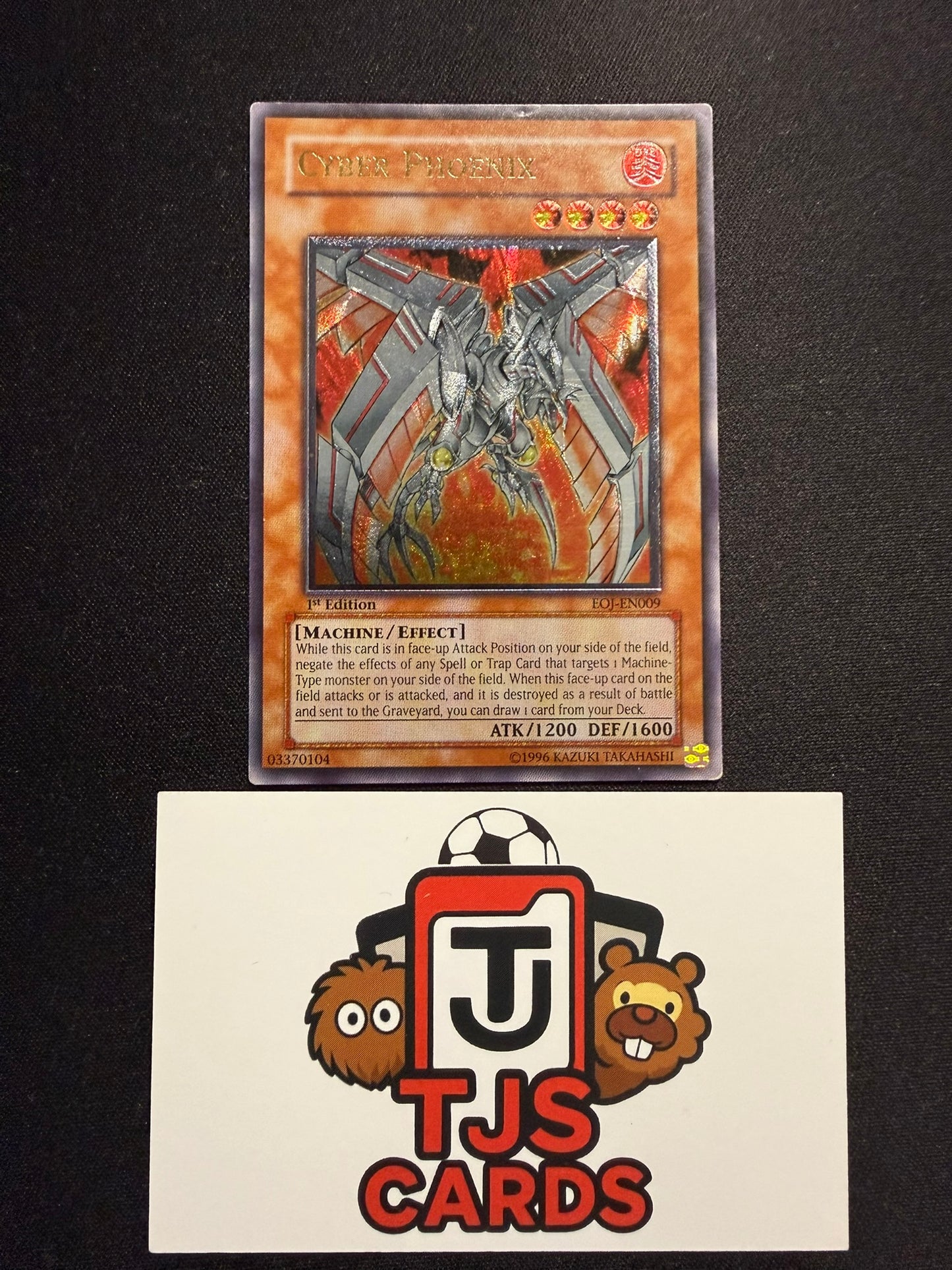Cyber Pheonix - Ultimate Rare 1st Edition EOJ-EN009 - MP - YuGiOh