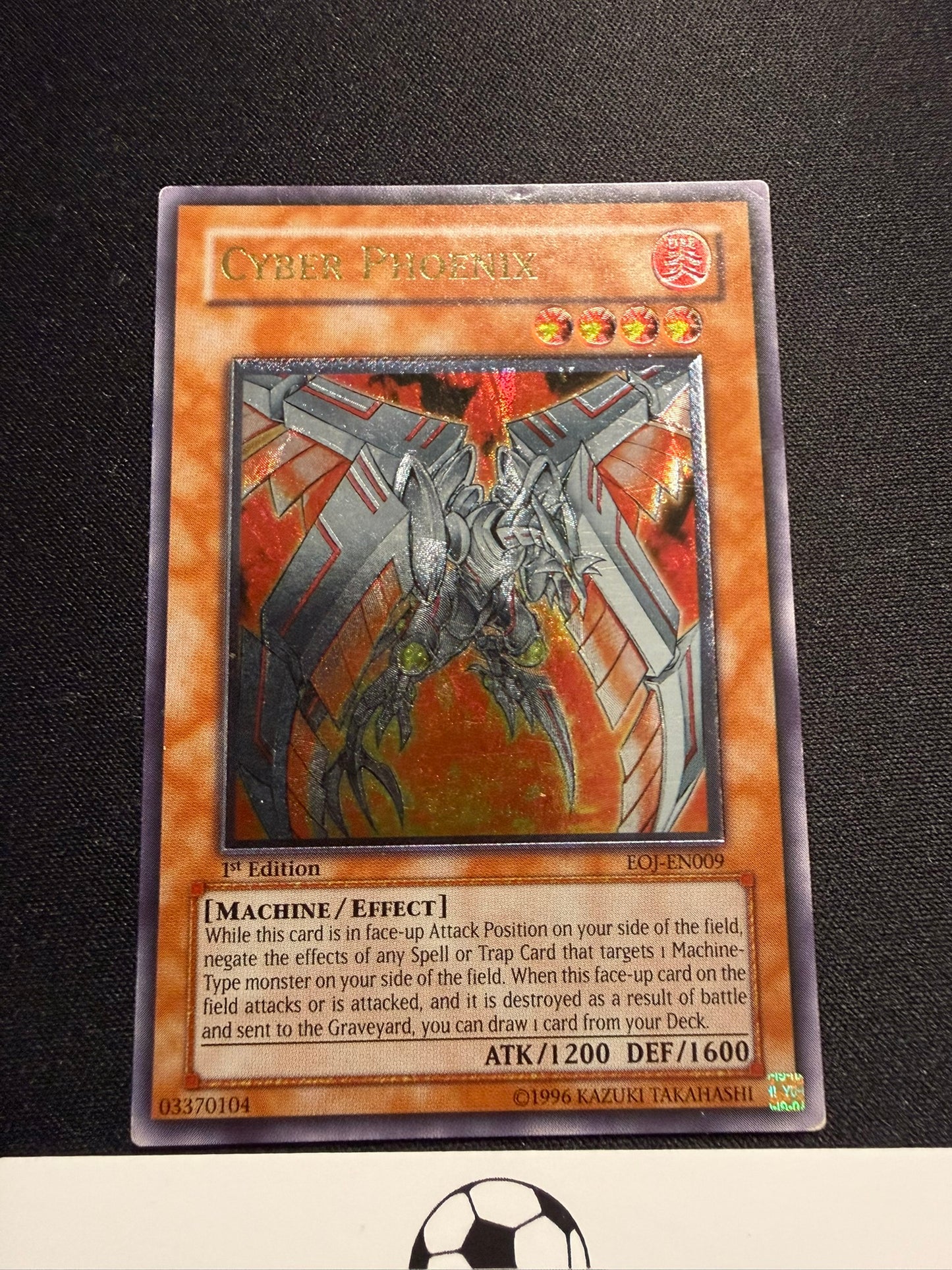 Cyber Pheonix - Ultimate Rare 1st Edition EOJ-EN009 - MP - YuGiOh