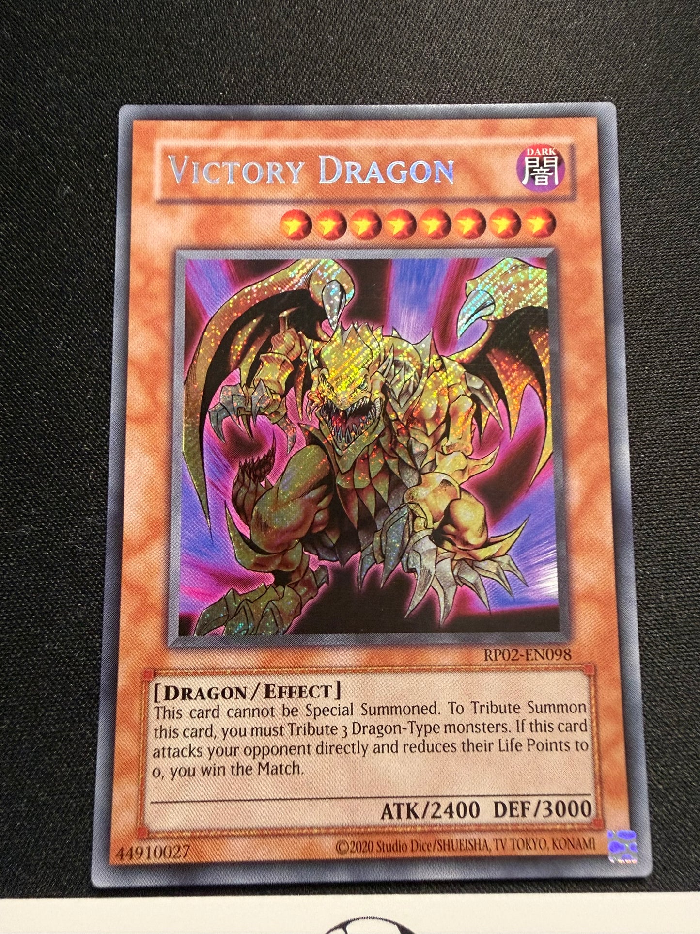 Victory Dragon - Secret Rare RP02-EN098 - YuGiOh