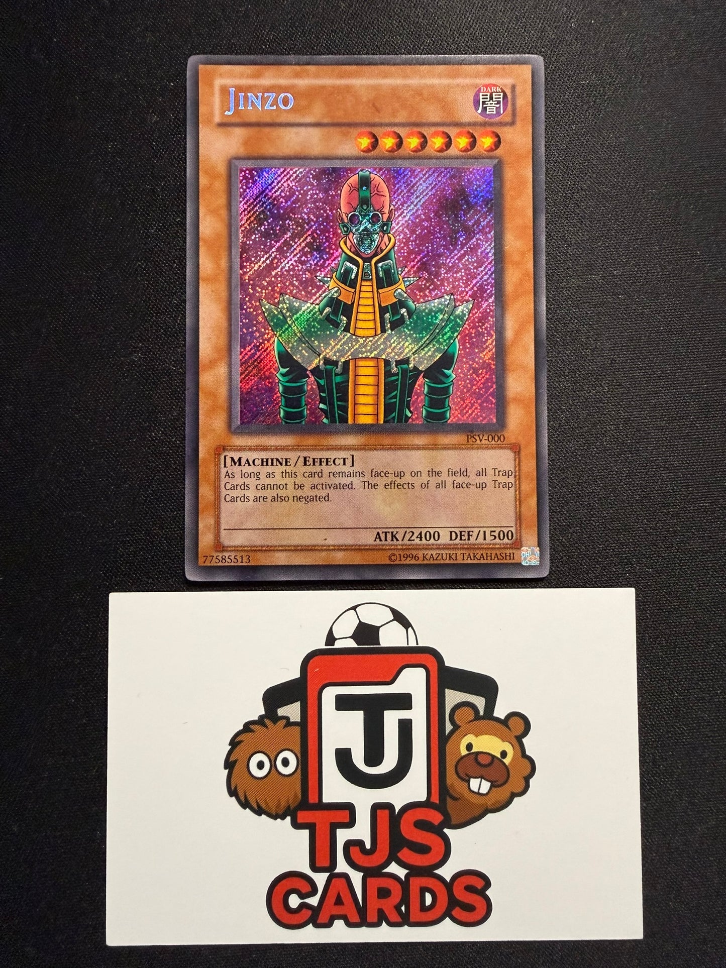 Jinzo - Secret Rare PSV-000 - MP - YuGiOh