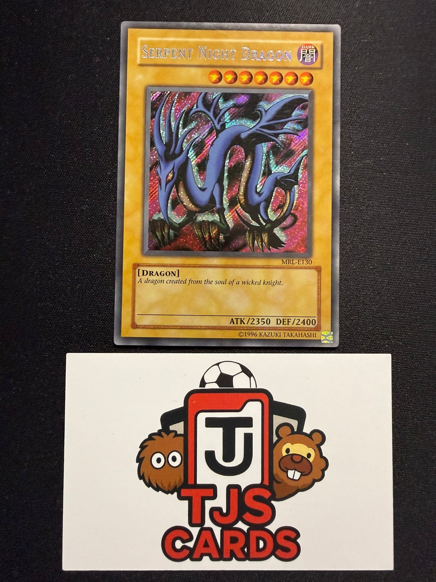 Serpent Night Dragon - Secret Rare MRL-E130 - MP - YuGiOh