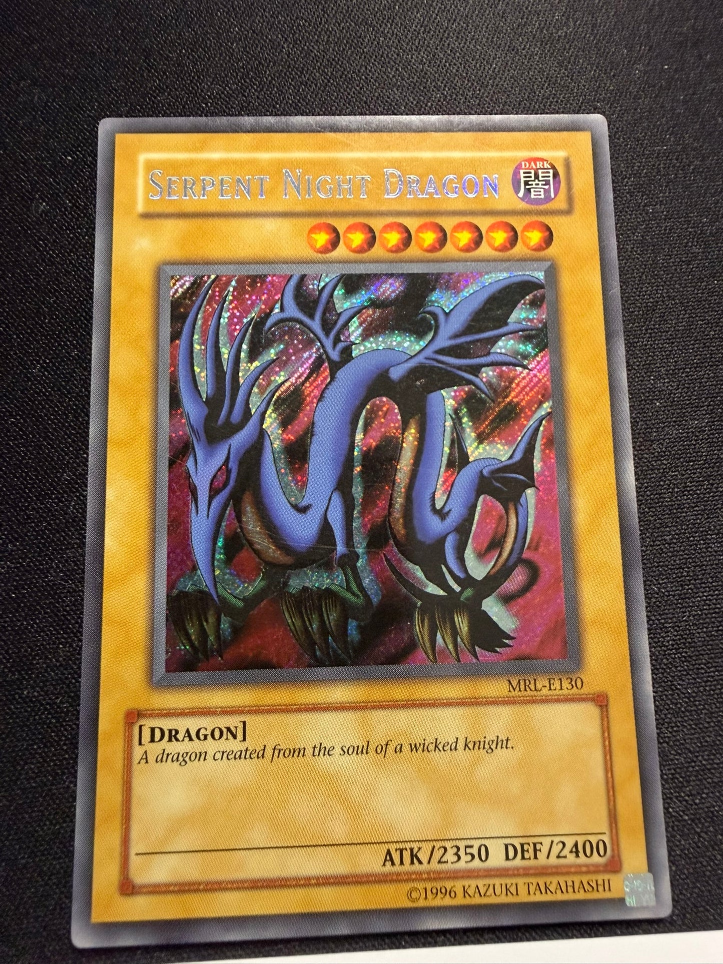 Serpent Night Dragon - Secret Rare MRL-E130 - MP - YuGiOh