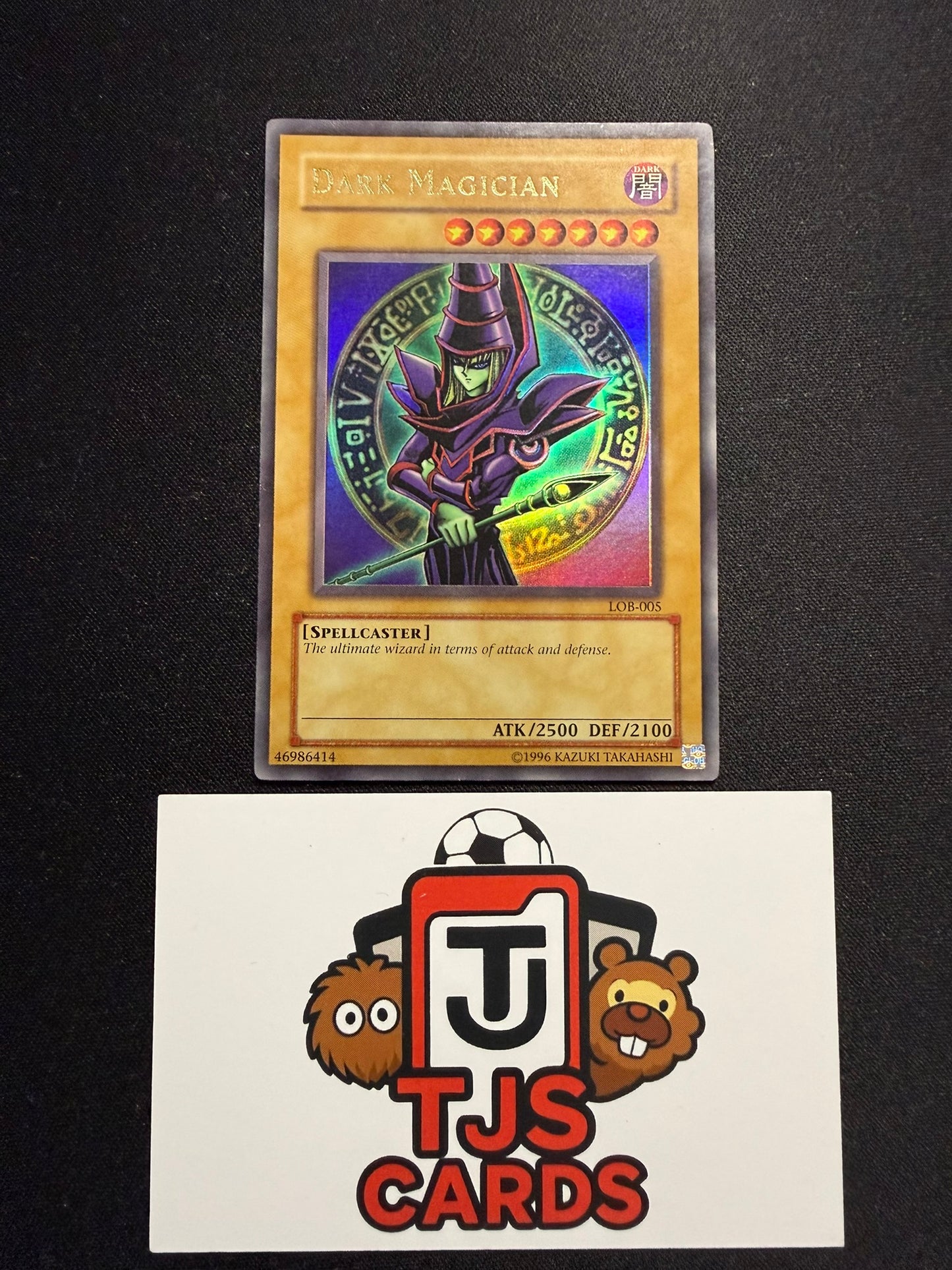 Dark Magician - Ultra Rare LOB-005 - LP - YuGiOh