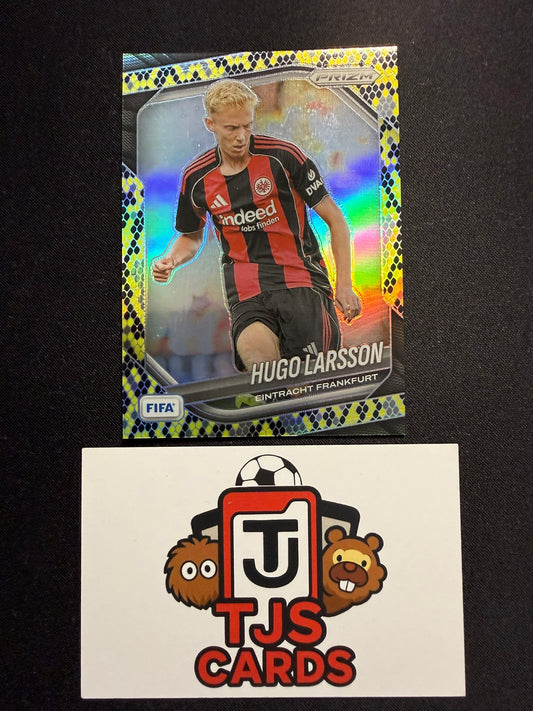 Hugo Larsson - Snakeskin SSP - Panini Prizm FIFA 2025/26