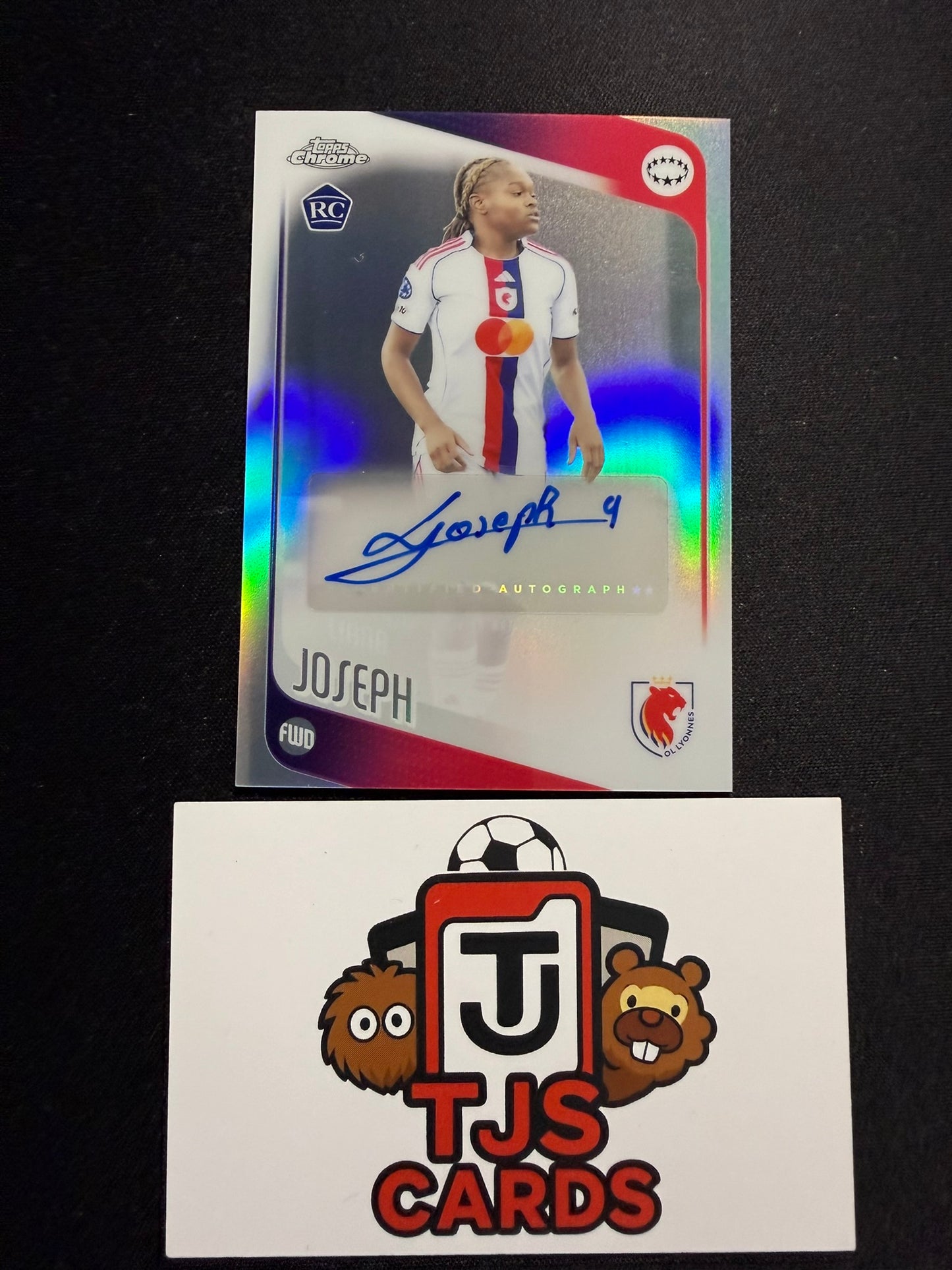 Liana Joseph - Rookie Auto - TOPPS Chrome UWCL 2025/26