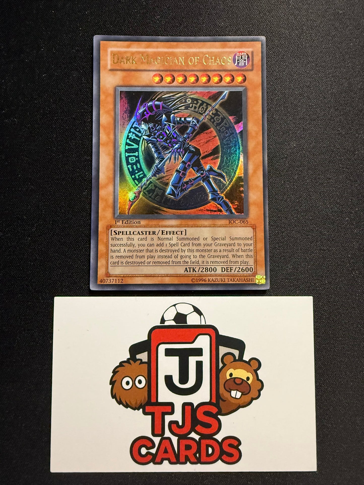 Dark Magician Of Chaos - Ultra Rare 1st Edition IOC-065 - MP - YuGiOh