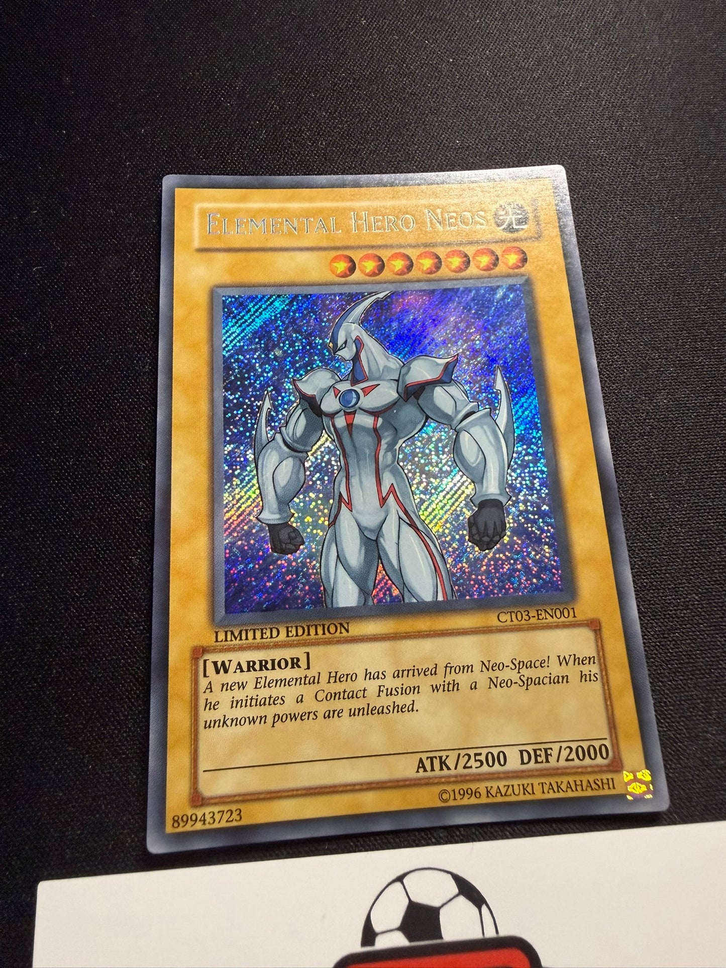 Elemental Hero Neos - Secret Rare Limited Edition CT03-EN001 - LP - YuGiOh